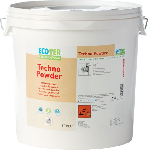 ECOVER Techno Powder - 10kg Ökologisches Spülmaschinenpulver