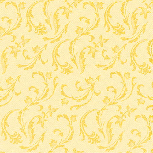 50 Servietten "ROYAL Collection" 1/4-Falz 40 cm x 40 cm gelb "Damascato" von PAPSTAR