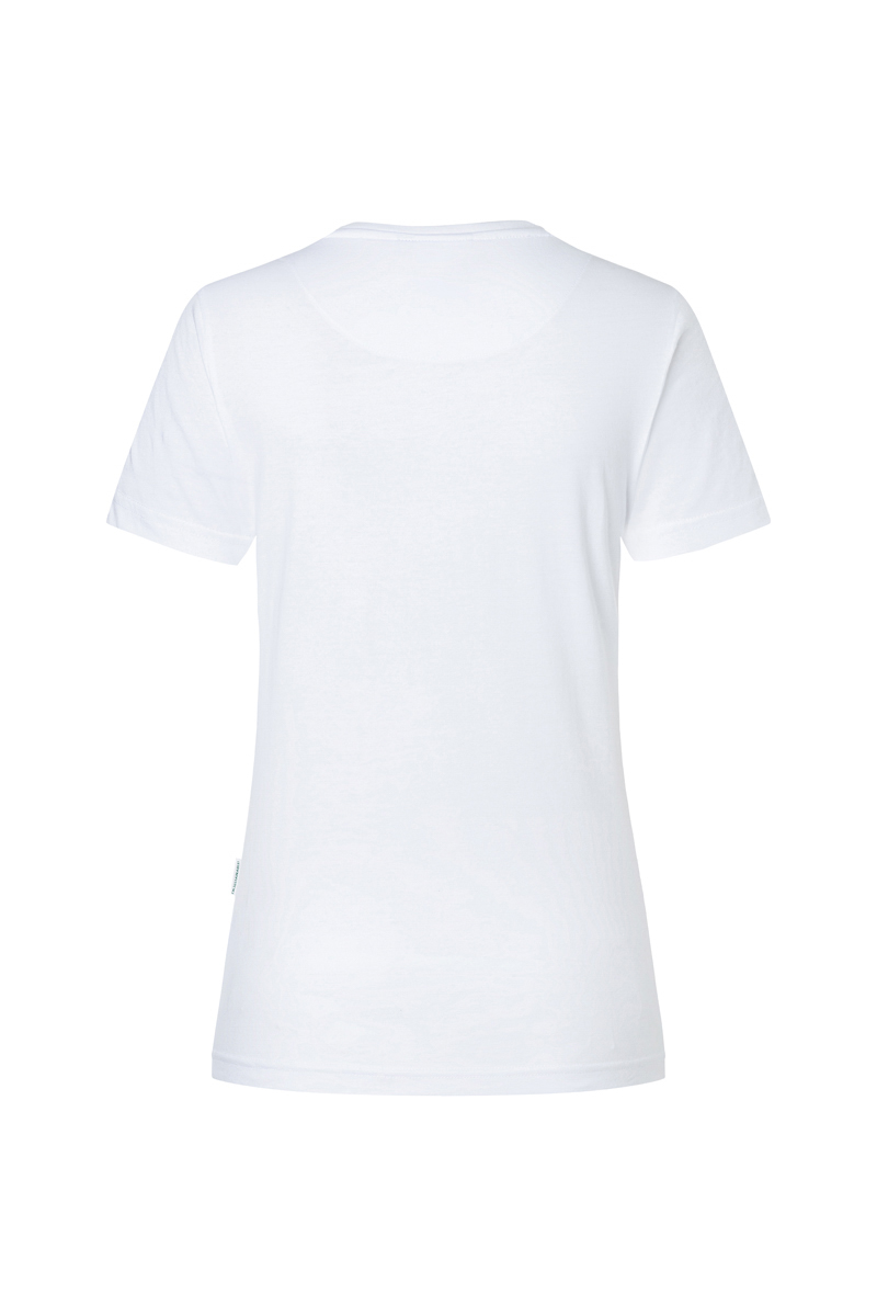 Damen Workwear T-Shirt Casual-Flair, aus nachhaltigem Material , GR. S , Farbe: weiß , von Karlowsky