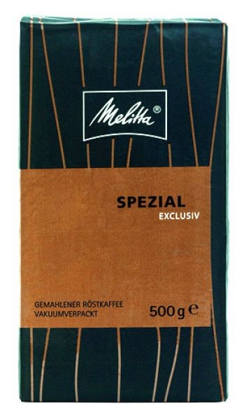 Melitta-Kaffee SPEZIAL - Inhalt 500 g - kraftvolles Aroma und würziger