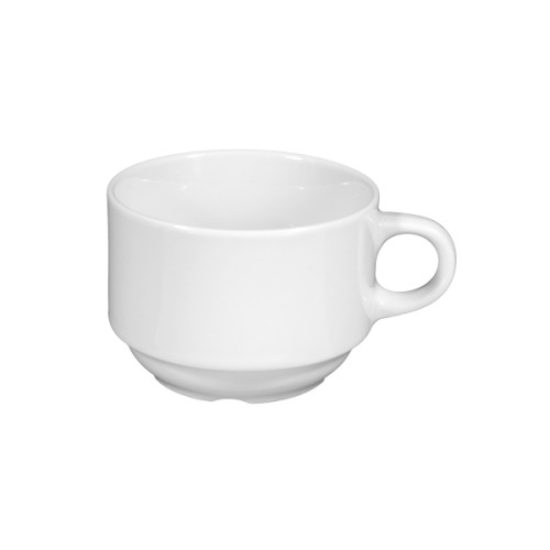Seltmann Obere zur Kaffeetasse 1, Form: Meran, Dekor: 00006 - uni weiß