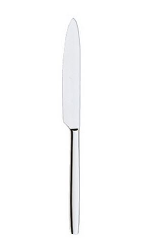 WMF Menuemesser BISTRO, Monoblock-Messer Klingenstahl mit Wellenschliff, poliert, Länge 227 mm