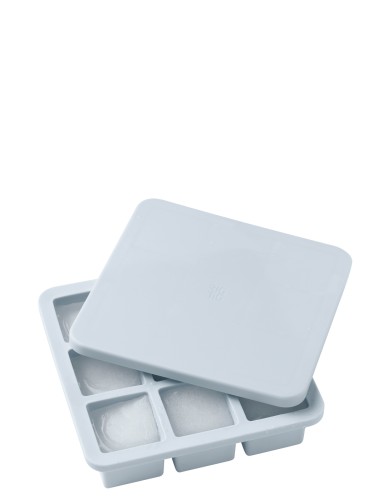 FREEZE-IT Eiswürfelbox mit Deckel light blau, Maße: 120 x 120 x 160 mm