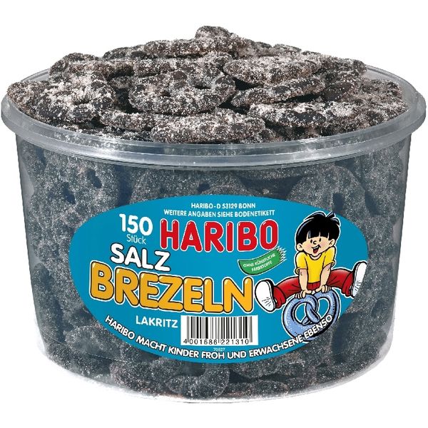 Haribo Salzbrezeln 150 Stück