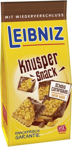 Bahlsen Leibniz Knusper Snack Cornflakes Schoko 150G