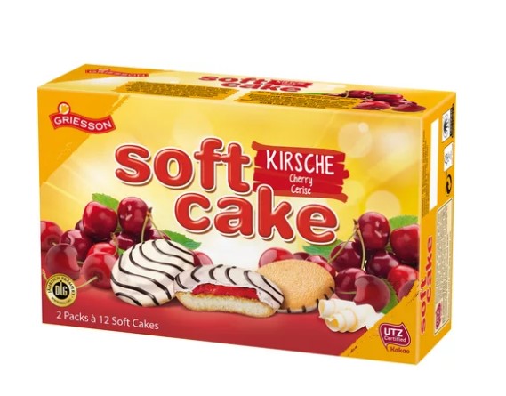 Griesson Soft Cake Kirsch 300G