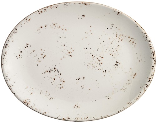 Grain Moove Platte oval 31 x 24cm * - Bonna Premium Porcelain