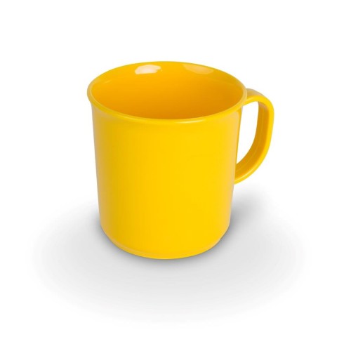 PP-Henkelbecher 0,2 l, gelb, Höhe: 7,5 cm Ø: 7 cm
