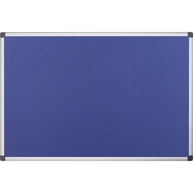 Bi-office Filzpinnwand Earth-It 120 x 90 cm (B x H) Aluminium blau silber