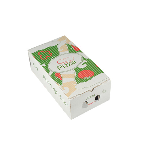100 Pizzakartons, Cellulose "pure" eckig 30 cm x 16 cm x 10 cm von PAPSTAR