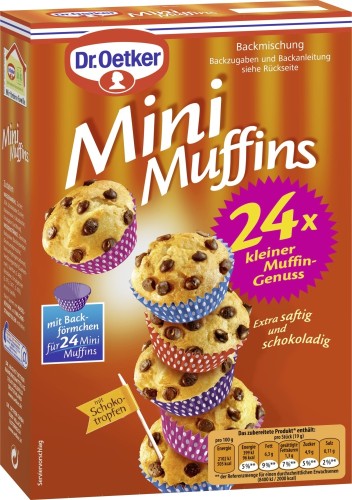Dr. Oetker Mini Muffins Backmischung 280G