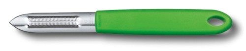 Victorinox Sparschäler mit Zackenschliffklinge, grün