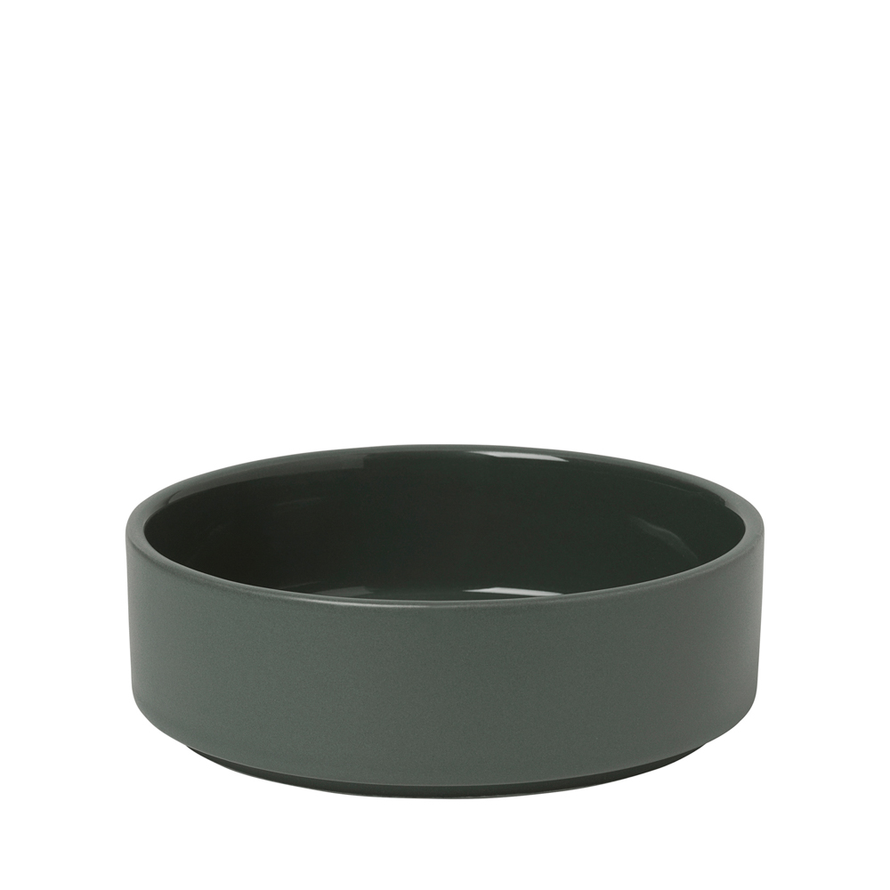 Schale -PILAR- Agave Green S, 320 ml, Ø 14 cm. Material: Keramik. Von Blomus.