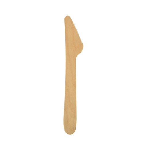 10 Messer, Holz "pure" 16,5 cm von PAPSTAR