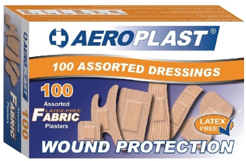 Aeroplast latexfreie Pflaster - 100 Stück