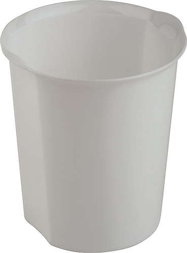 Tischrestebehälter Ø 14 cm, H: 15 cm, 1,2 Liter SAN, weiß spülmaschinengeeignet stapelbar Farbe: Weiß