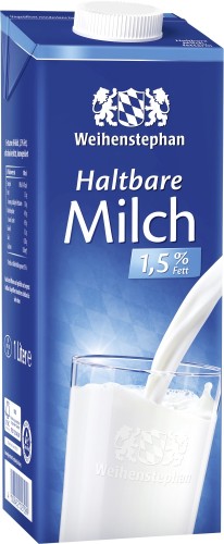 Weihenstephan H-Milch 1,5% 1L