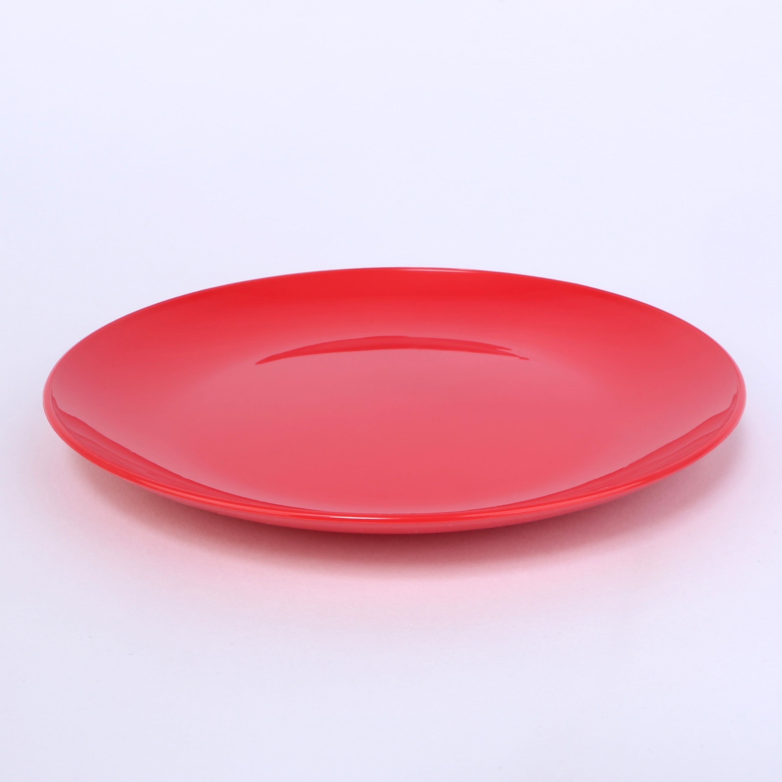 vaLon Zephyr Dessertteller 19 cm aus schadstofffreiem Kunststoff in der Farbe rot:
