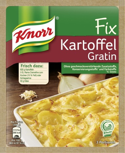 Knorr fix Kartoffel Gratin 37G