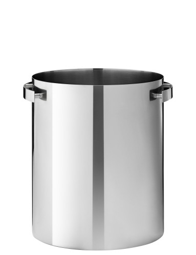 Arne Jacobsen Sektkühler steel, Maße: 175 x 200 x 210 mm