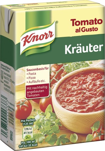 Knorr Tomato al Gusto Kräuter 370G