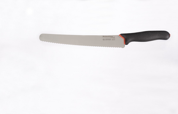 Universalmesser 25 cm, Wellenschliff, schwarz PrimeLine Chef Giesser - Made in Germany
