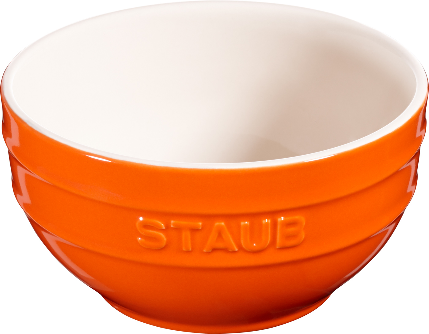 Schüssel, 14 cm, Orange, Keramik, Serie: Ceramique. Marke: Staub