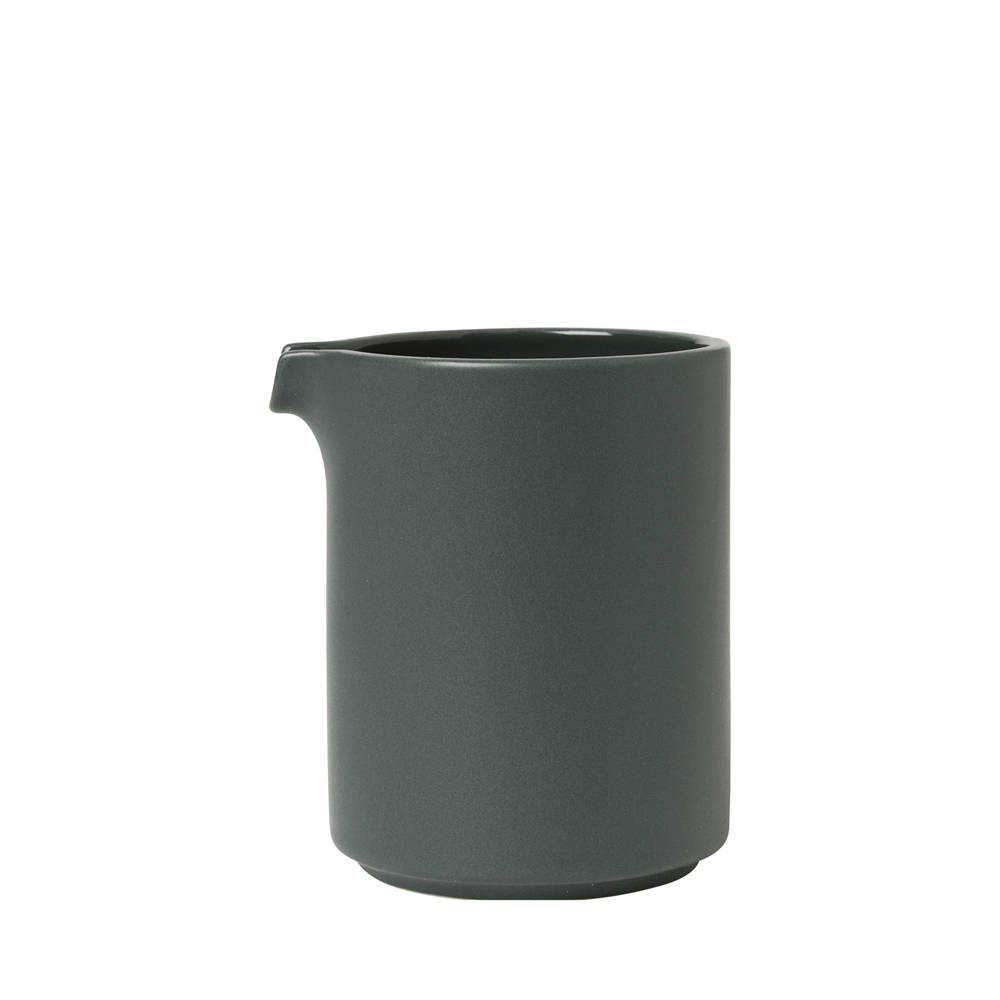 Milchkännchen -PILAR- Agave Green 280 ml, Ø 7,5 cm. Material: Keramik. Von Blomus.
