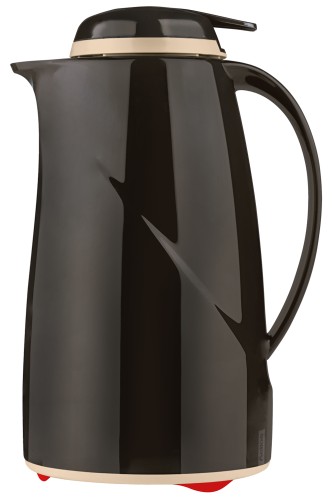Helios Isolierkanne Wave Push 1,0 l cappuccino
