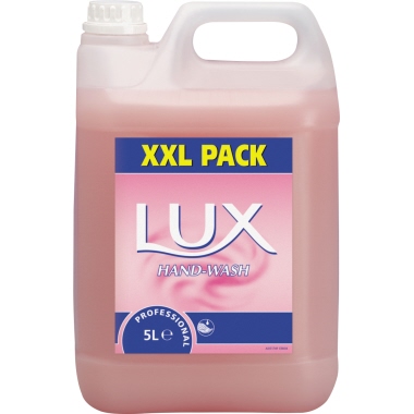LUX Flüssigseife Hand-Wash Kanister 5l, parfümiert, Kanister, Farbe: rosa, Inhalt: 5 l Lux Professional Hand-Wash ist