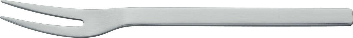 Fleischgabel, Silber, mattiert, 19 cm, Serie: Minimale mattiert. Marke: ZWILLING