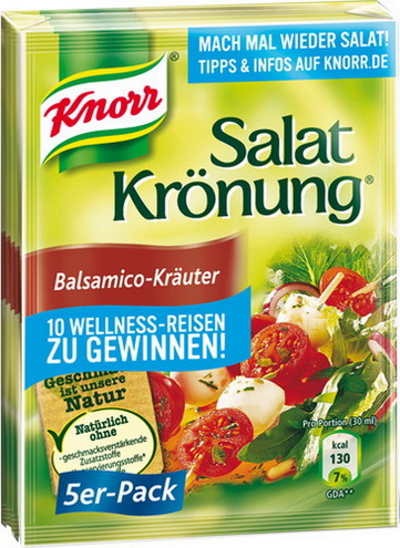 Knorr Salat Krönung Balsamico 5er Pack 55G