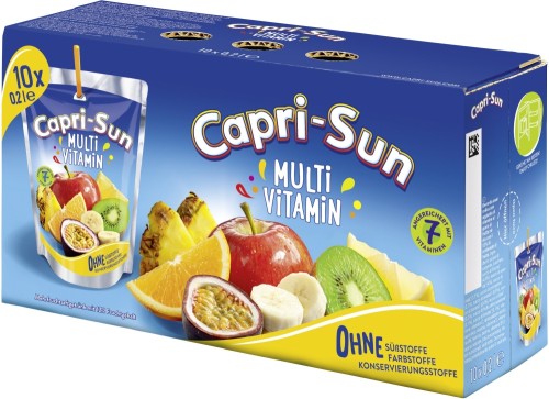 Capri Sun Fruchtsaftgetränk Multivitamin 200ML