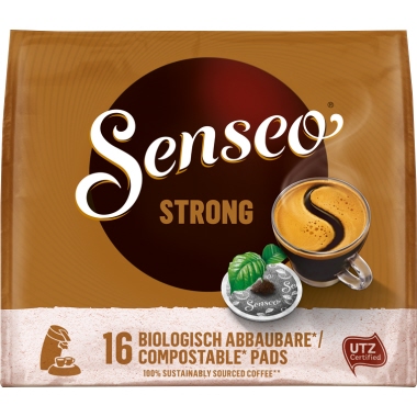 Senseo® Kaffeepad Strong 16 x 6,9 g/Pack.