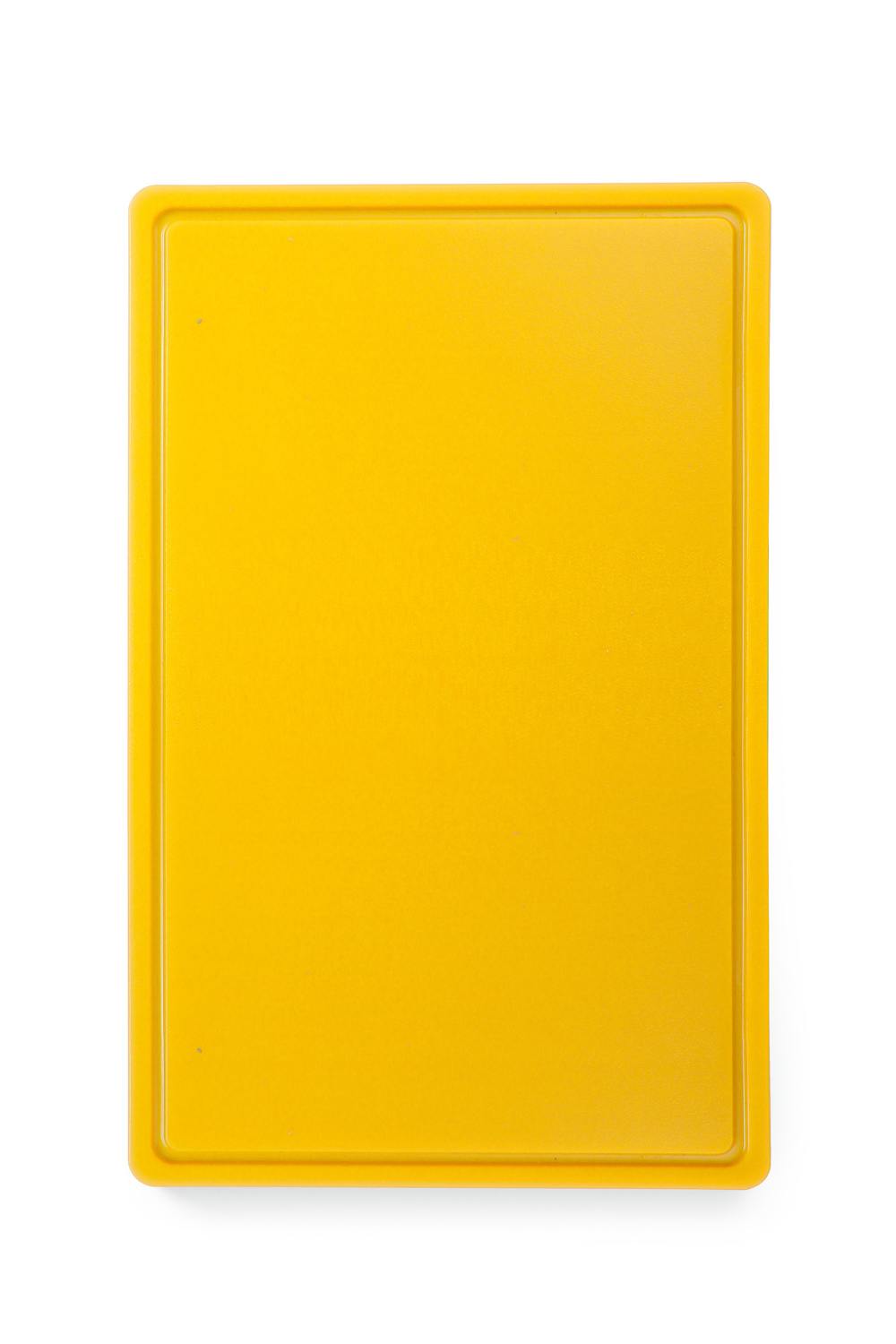 HENDI Schneidbretter HACCP Gastronorm 1/1 - für Geflügel - Farbe: gelb 530x325x(H)15 mm