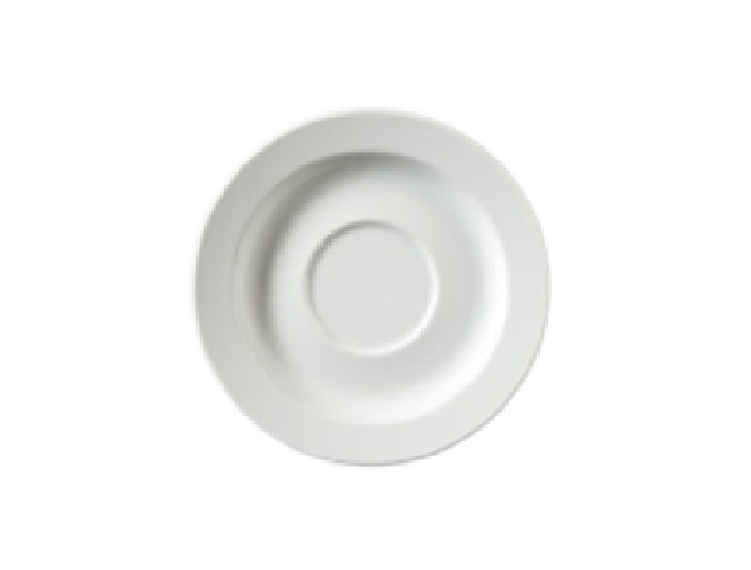 caterado Suppenuntertasse ADRINA, Farbe: weiß, Durchmesser: 17 cm, Material: Porzellan, Hotelgeschirr.