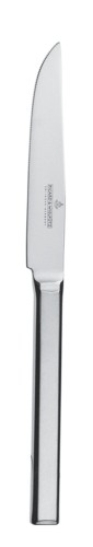 Steakmesser Villago, Edelstahl 18/10, satiniert, Stahlheft mit nahtlos angeschweißter Klinge aus Edelstahl