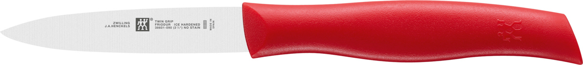 Spick & Garniermesser, 9 cm, Rot, Kunststoff, Serie: TWIN Grip. Marke: ZWILLING