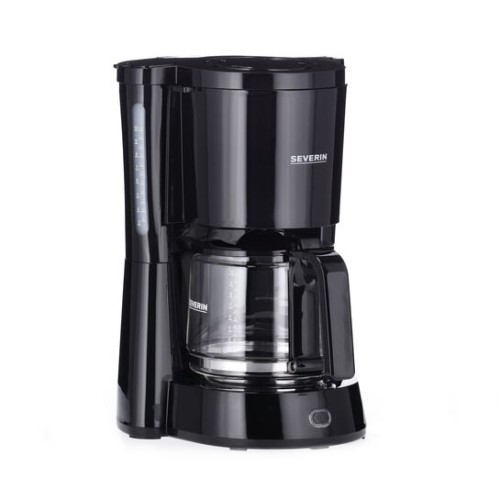 Severin Filterkaffeemaschine "TYPE", ca. 1000 W, bis 10 Tassen, beidseitige Wasserstandsanzeige, automatische Abschaltung