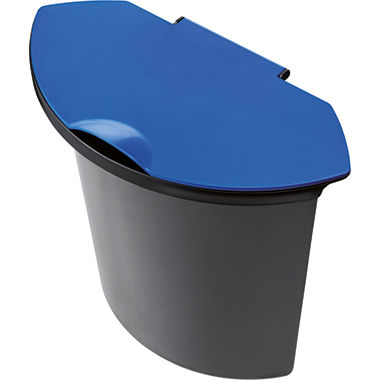 helit Abfalleinsatz Papierkörbe H 61061, H 61062 31,5 x 31,2 x 16,2 cm (B x H x T) Polystyrol schwarz/blau