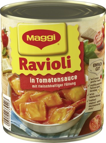 Maggi Ravioli in Tomatensauce Dose 800G