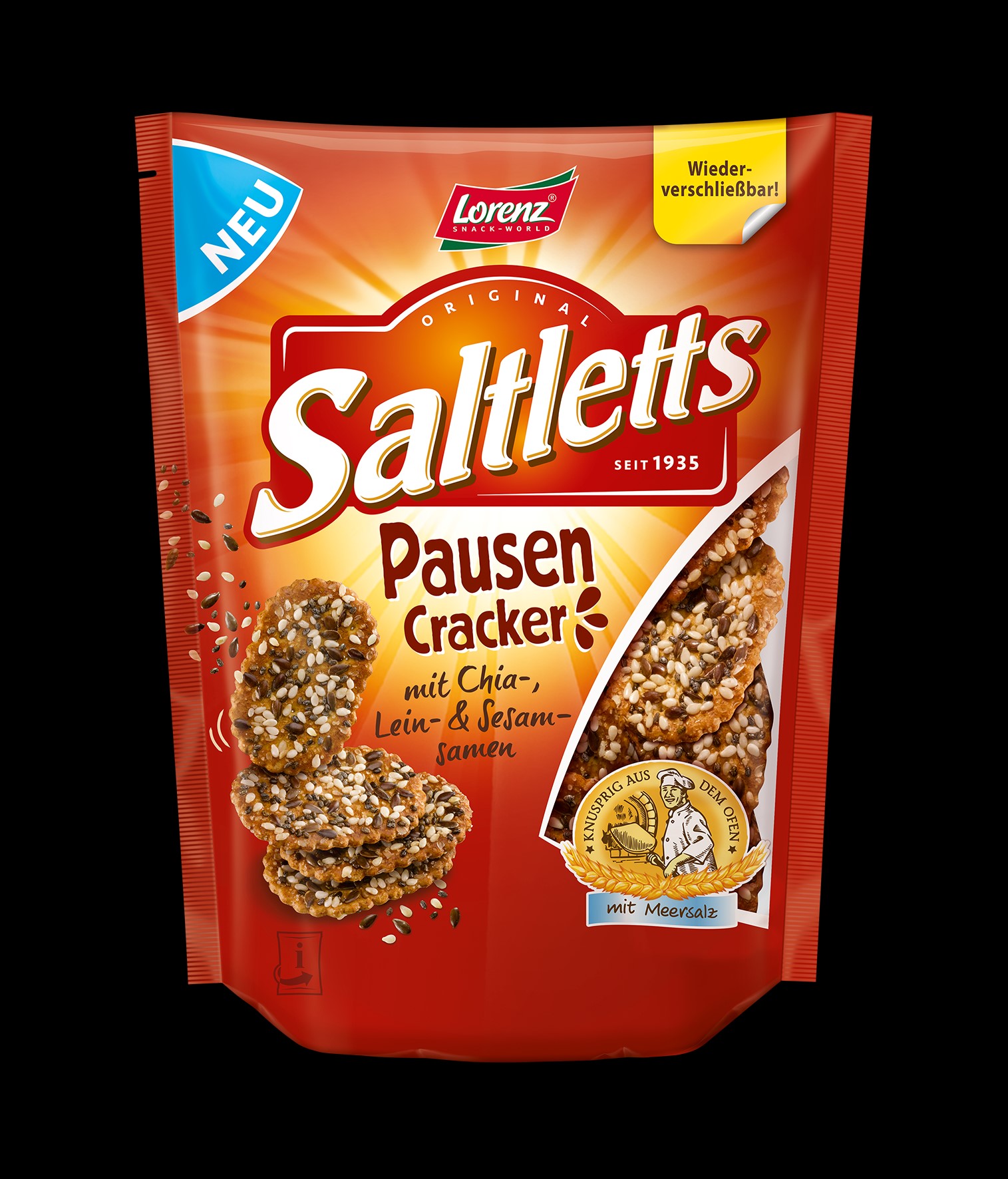 Lorenz Saltletts Pausen Cracker 100G