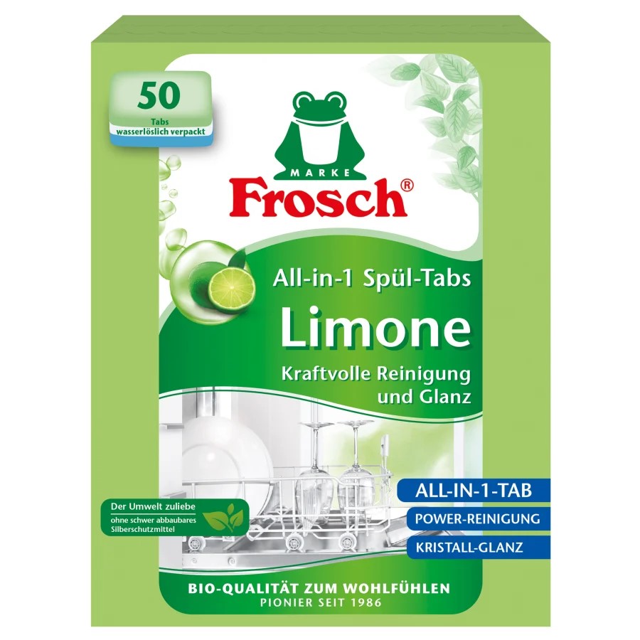 Frosch Geschirrspül-Tabs Limone 50 Stück