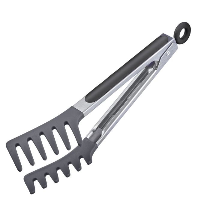 WESTMARK Buffetzange »Fork Silicone Mini« zum greifen von Spaghetti und Salaten, 25,5 cm Länge, hitzebeständig bis 240°C und spülmaschinengeeignet