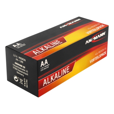 ANSMANN Batterie 1522-0017 Alkaline Mignon AA LR6 40St.