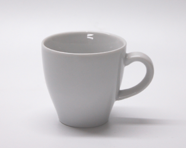 Kaffeetasse obere 0,20l Form Novo - uni weiß