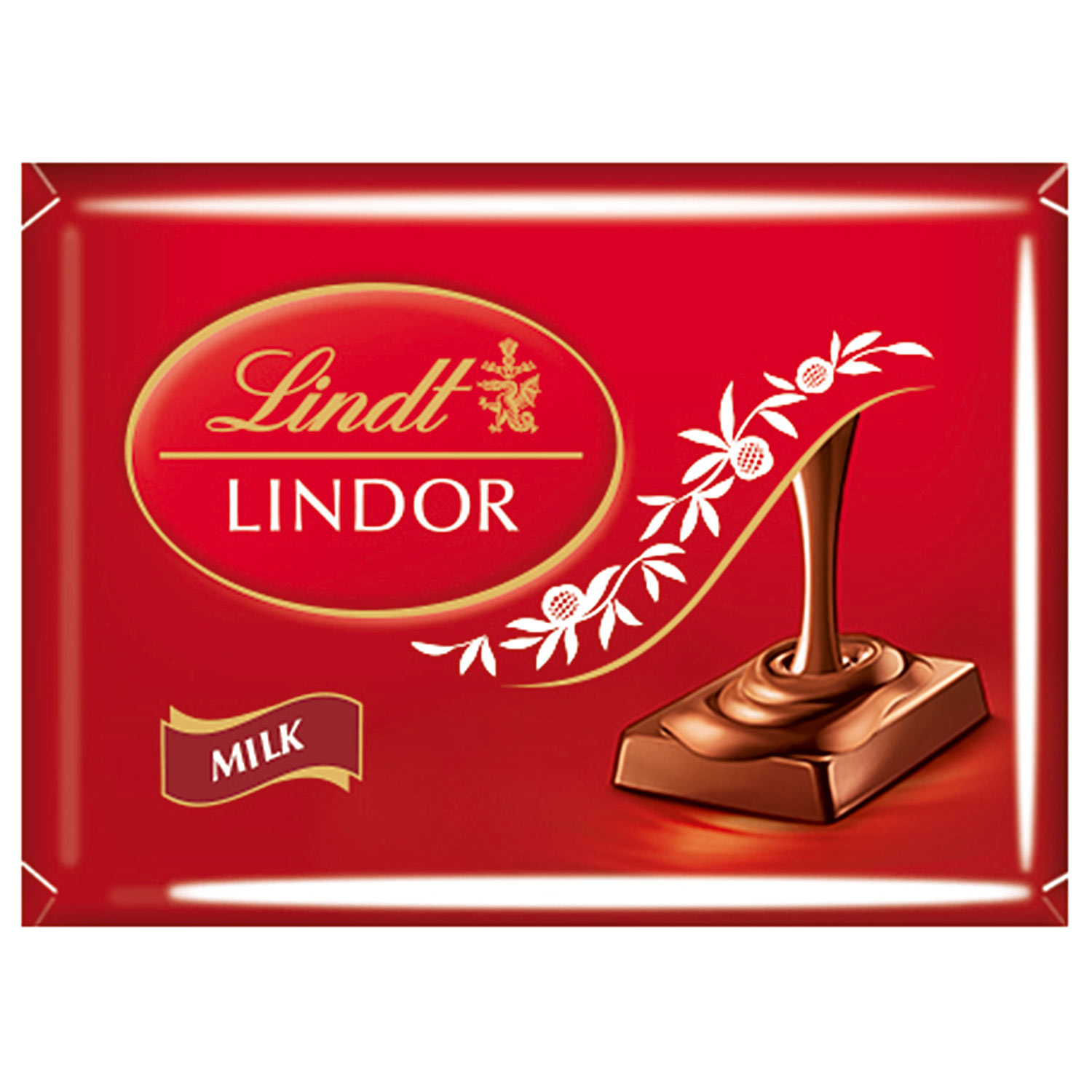 Lindor Vollmilch Naps, ca. 411 Scokoladentäfelchen einzeln verpackt. Inhalt: 3 KG.