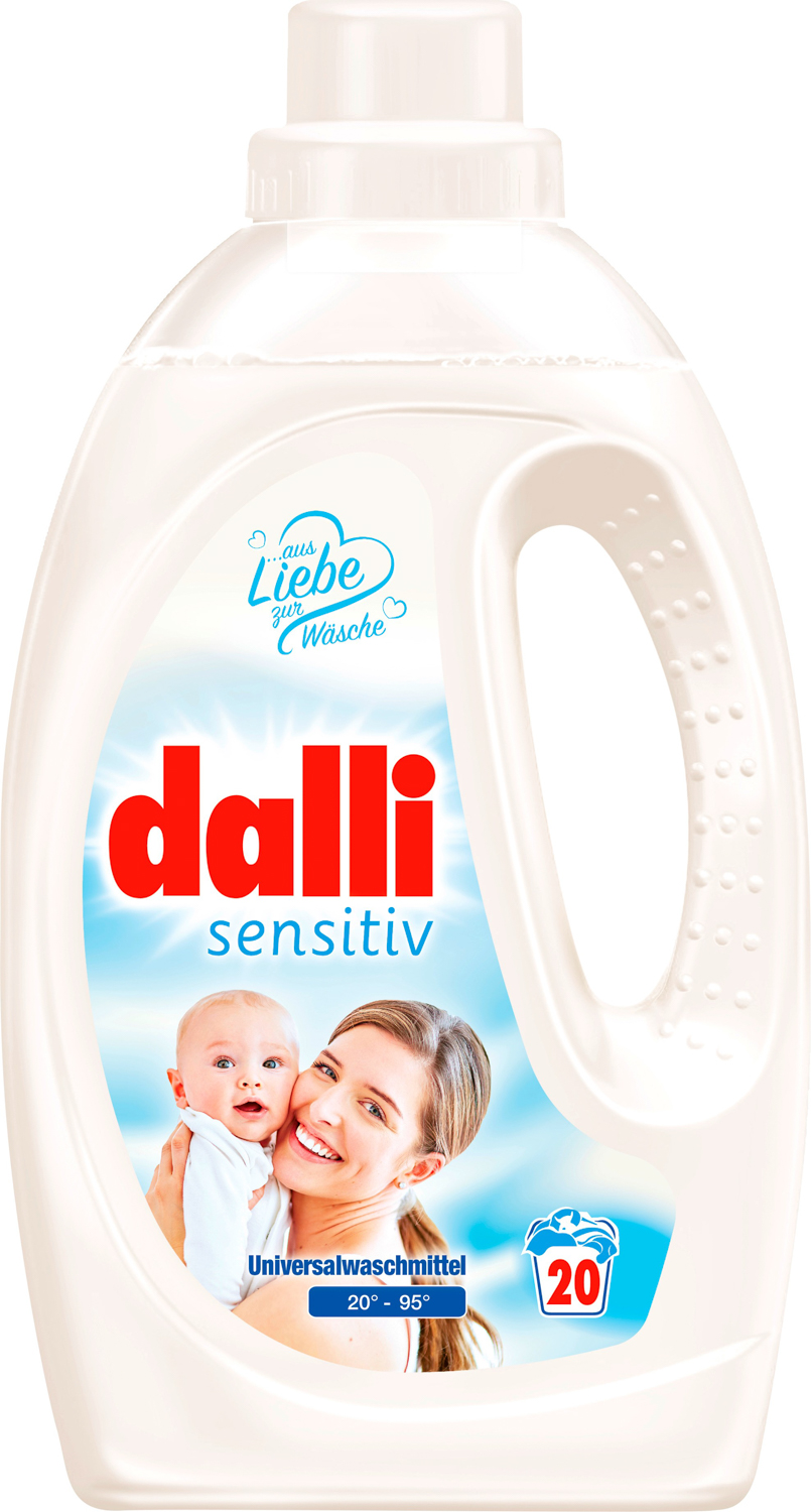 Dalli Sensitiv flüssig 18 Waschladungen 1,1L
