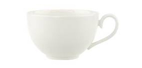 Kaffeeobertasse STELLA mit 0,26 l, Premium Bone Porcelain, uni weiss, Villeroy & Boch