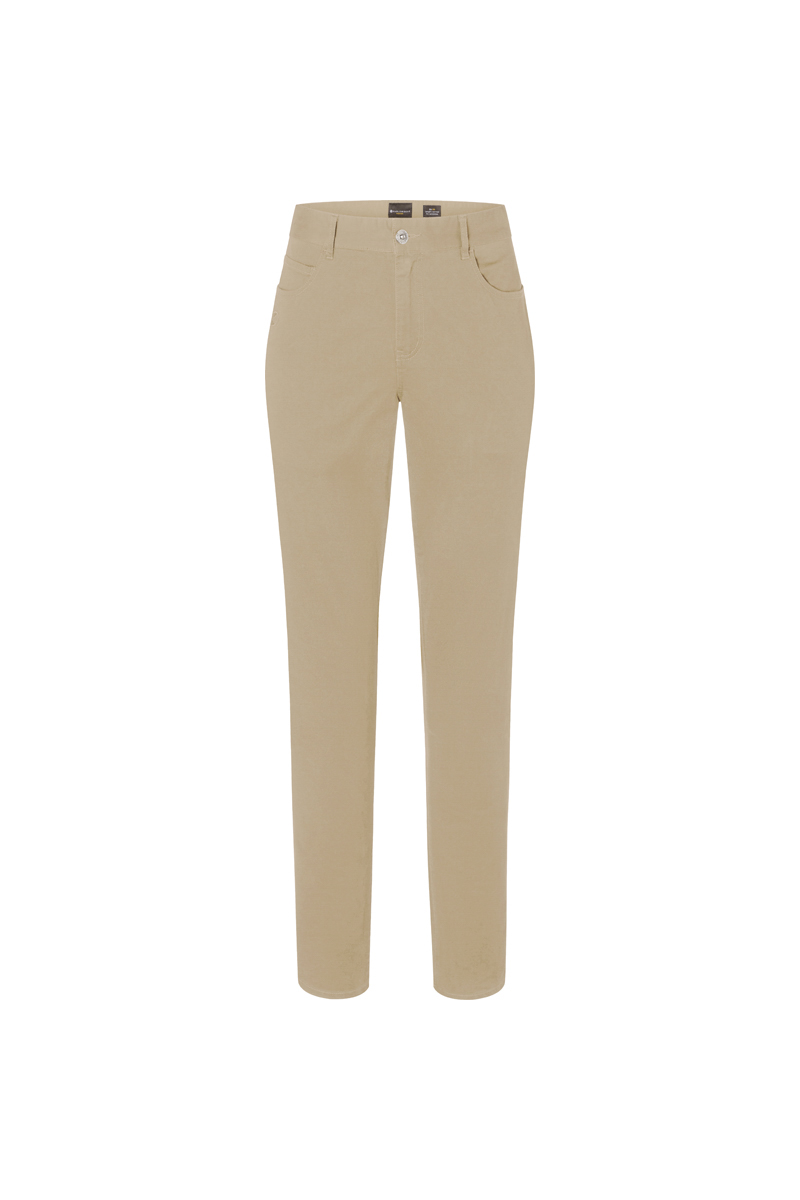 Damen 5-Pocket-Hose Classic-Stretch, aus nachhaltigem Material , Bio-Baumwolle - Größe: 46/s